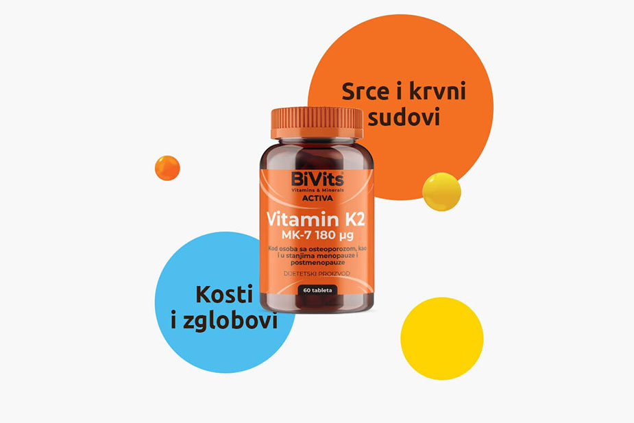 Vitamin K2: Ključan nutrijent za zdravlje kostiju i srca