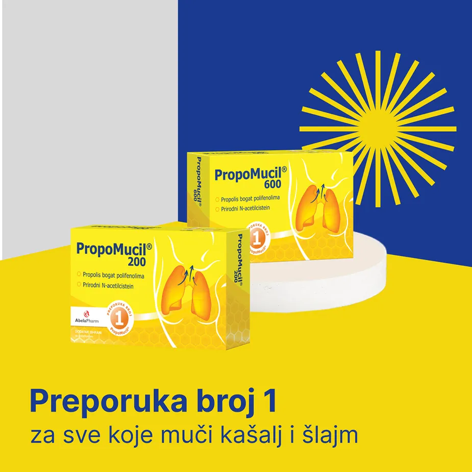 Propomucil - prirodno rešenje za kašalj